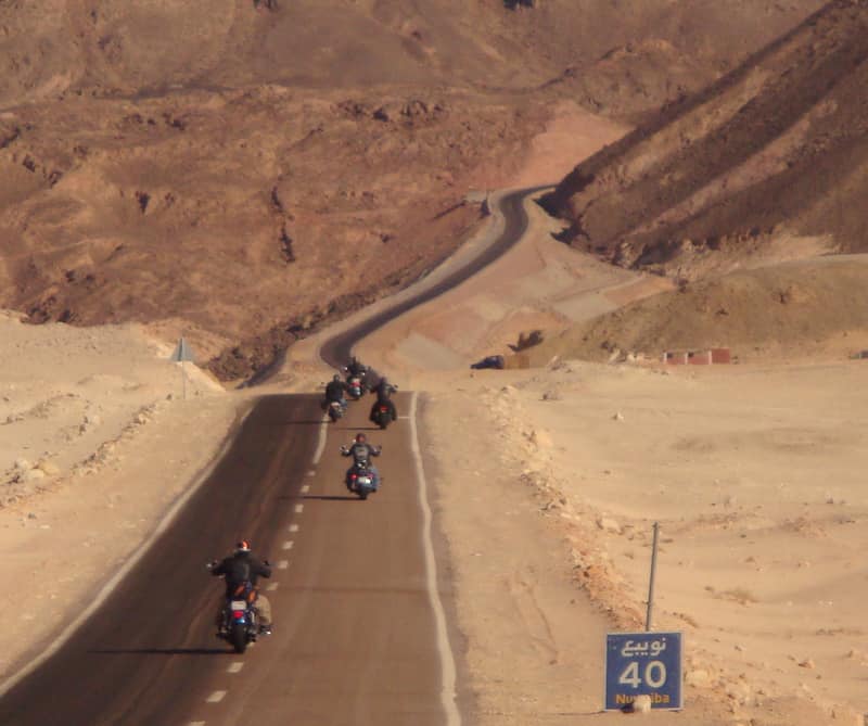 MOTORCYCLE TOURS IN EGYPT  Circuit moto en Egypte