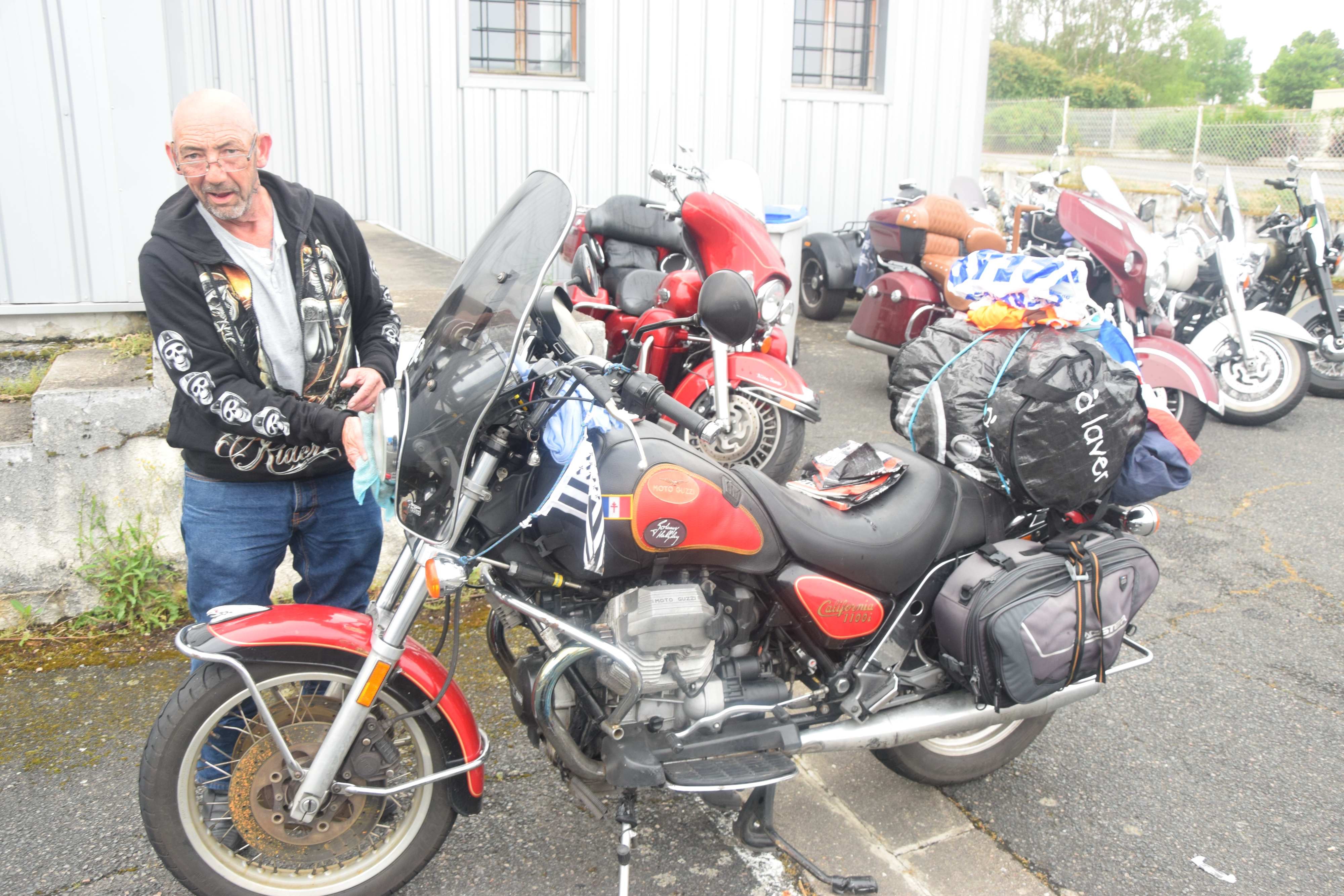 Une magnifique GUZZI 