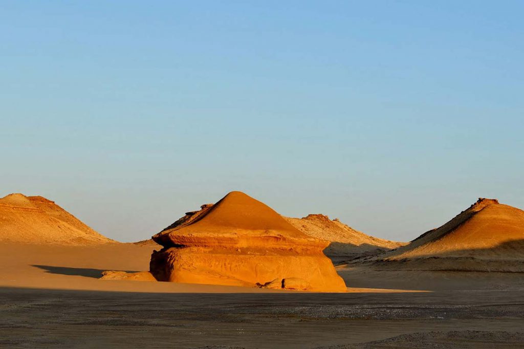 Fayoum desert Egypte