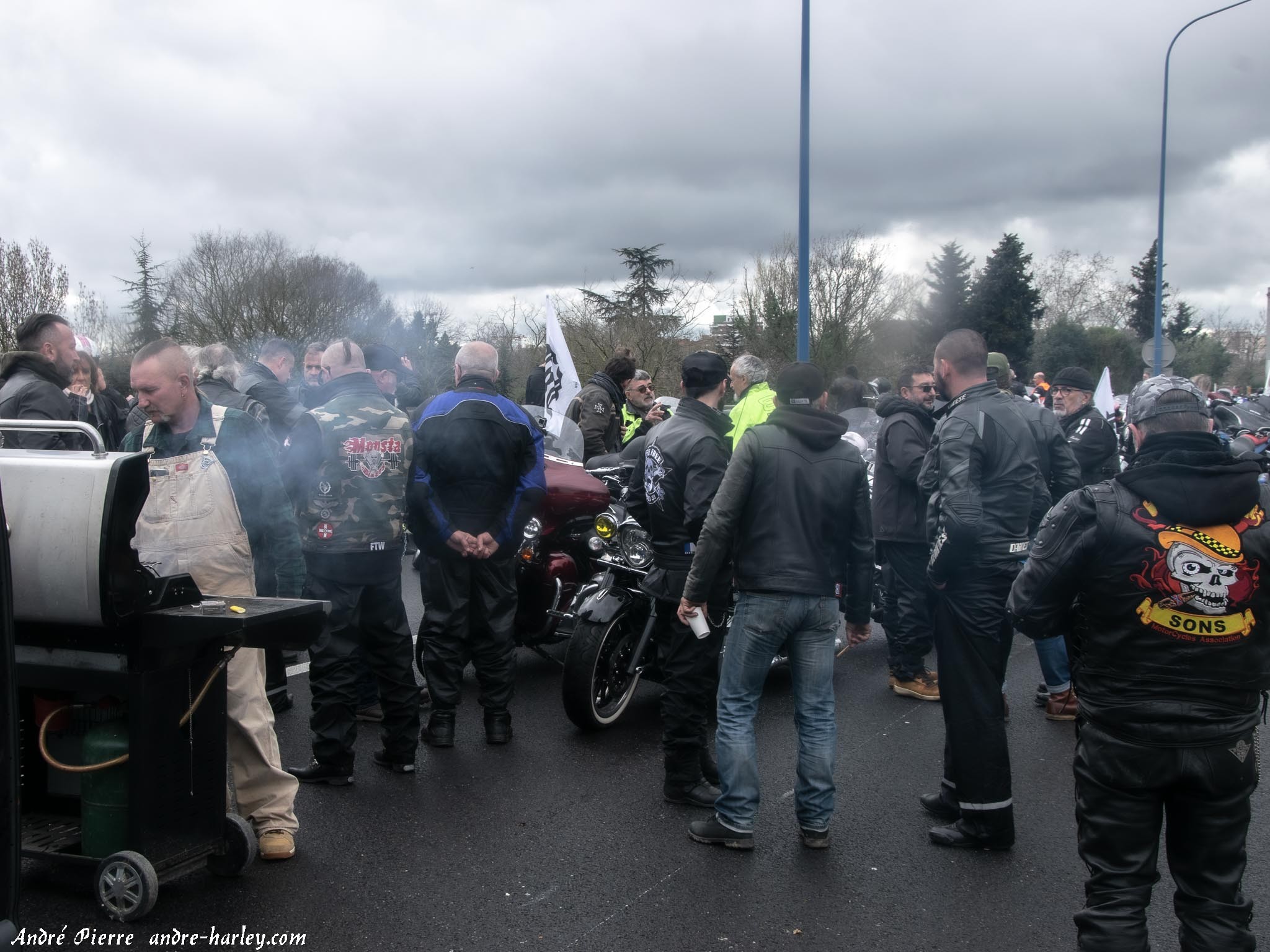 Manifestation des bikers 30