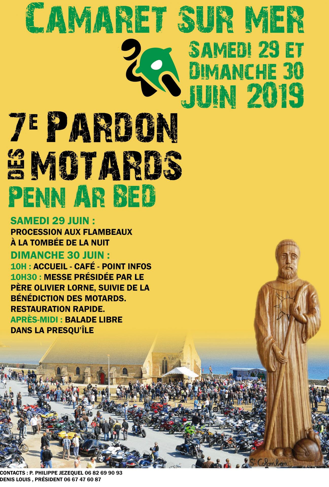 Affiche pardon des motards