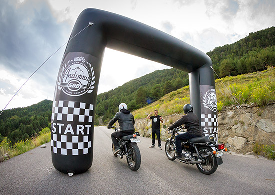 Andorra 500 depart