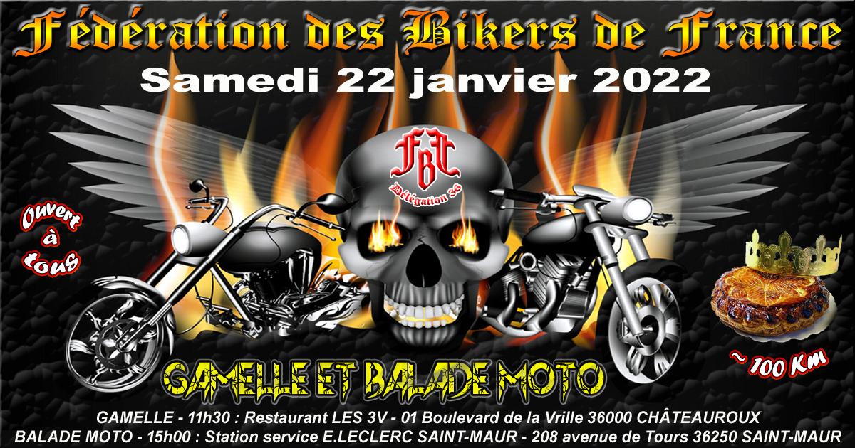 Balade moto gamelle 220122