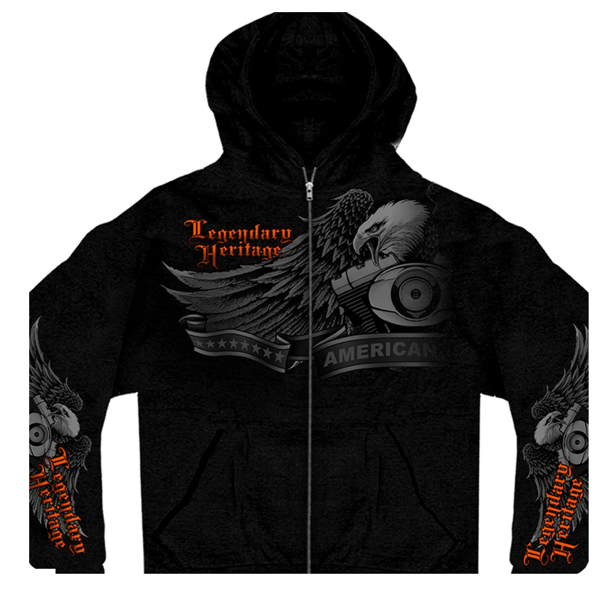 Aigle zipper sweat à capuche