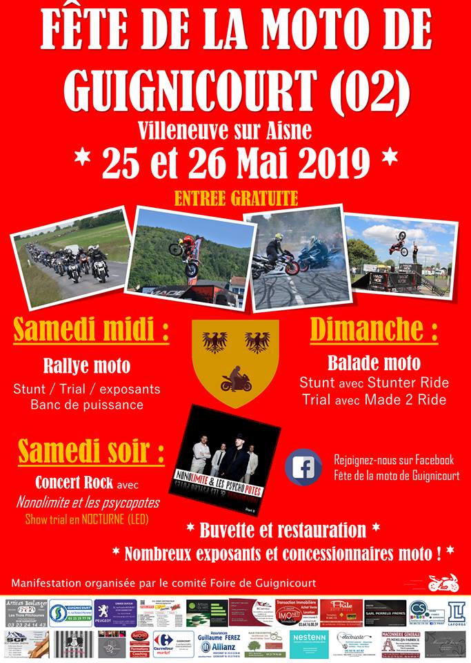 Fete de la moto guignicourt