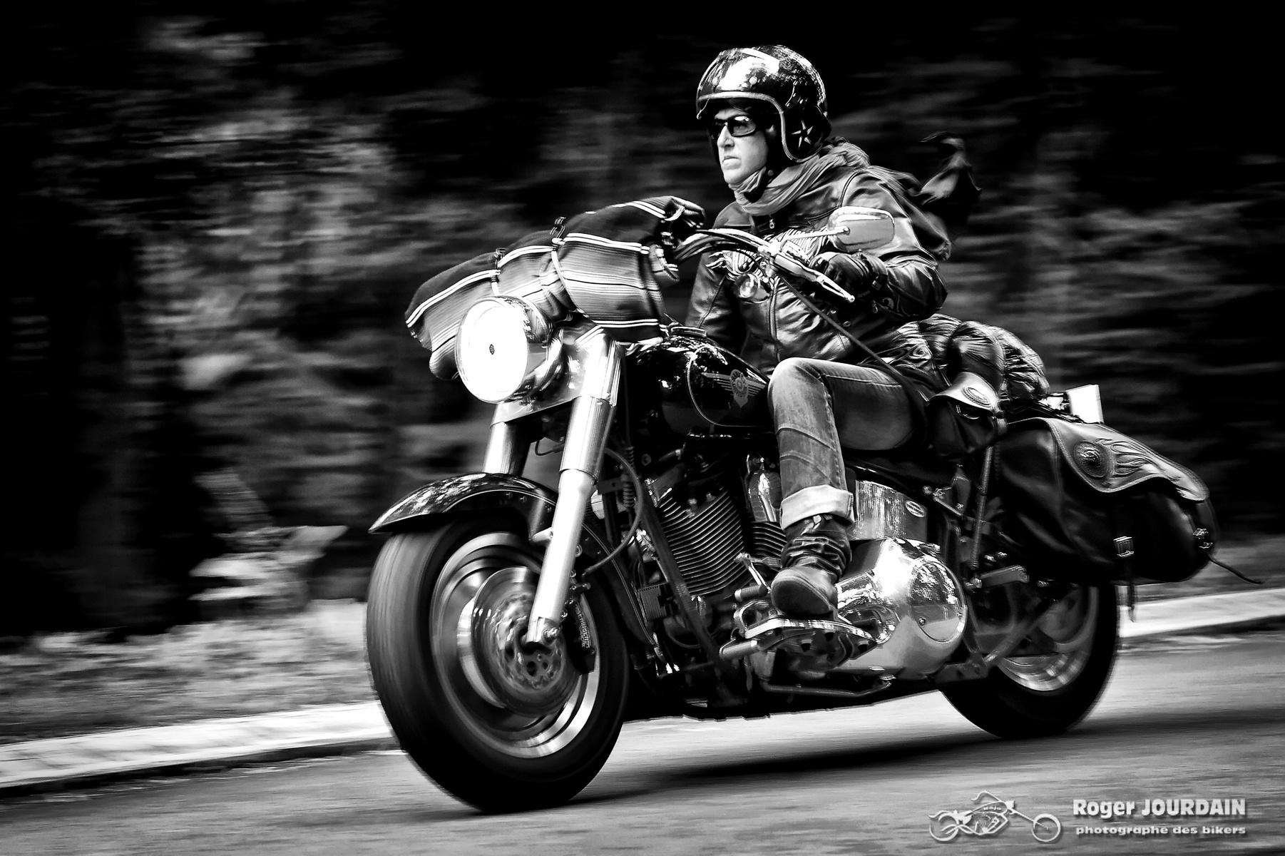 Ma galerie photos spéciale bikers en noir et blanc