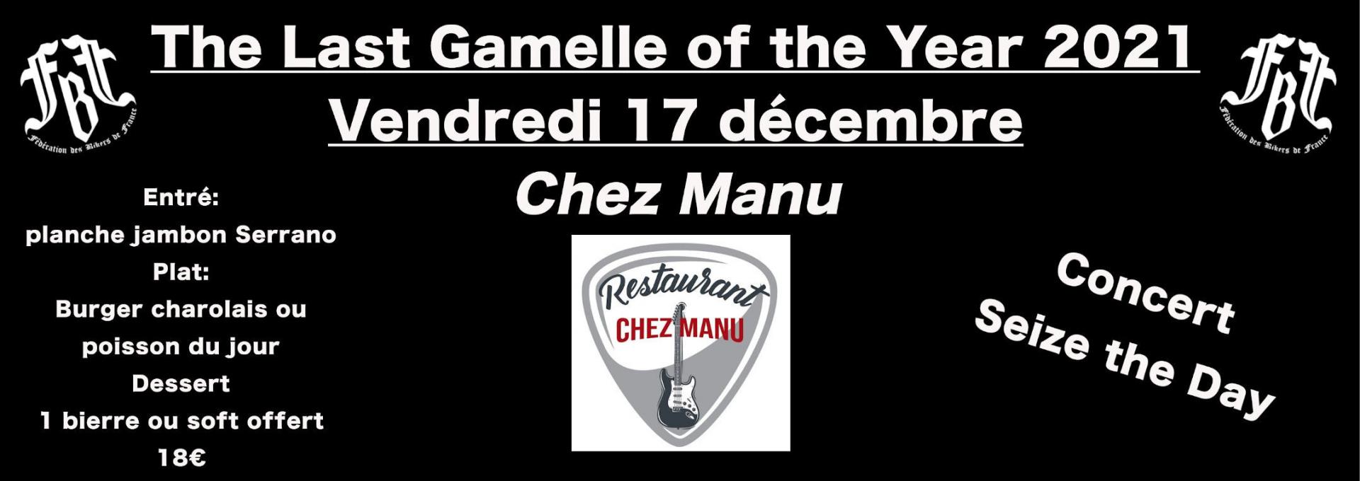 Gamelle chez manu