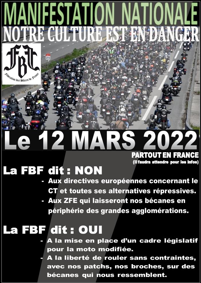 Manif fbf 12 mars 2022