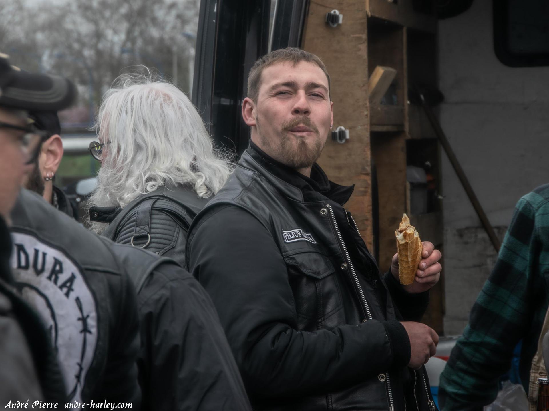 Manifestation des bikers 12 mars 28