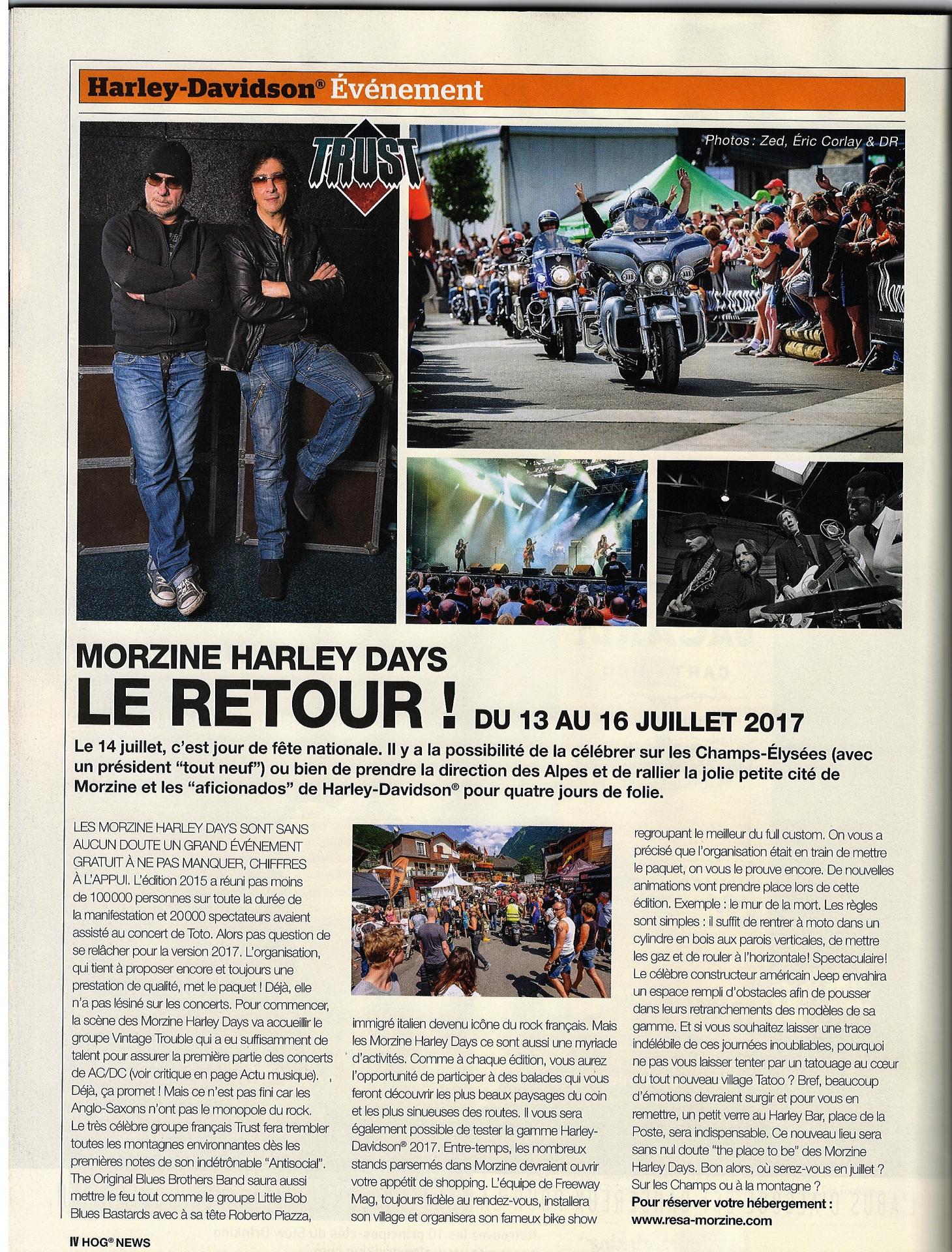 Morzine harley tour