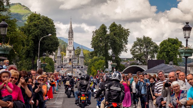 Pelerinage des motards lourdes