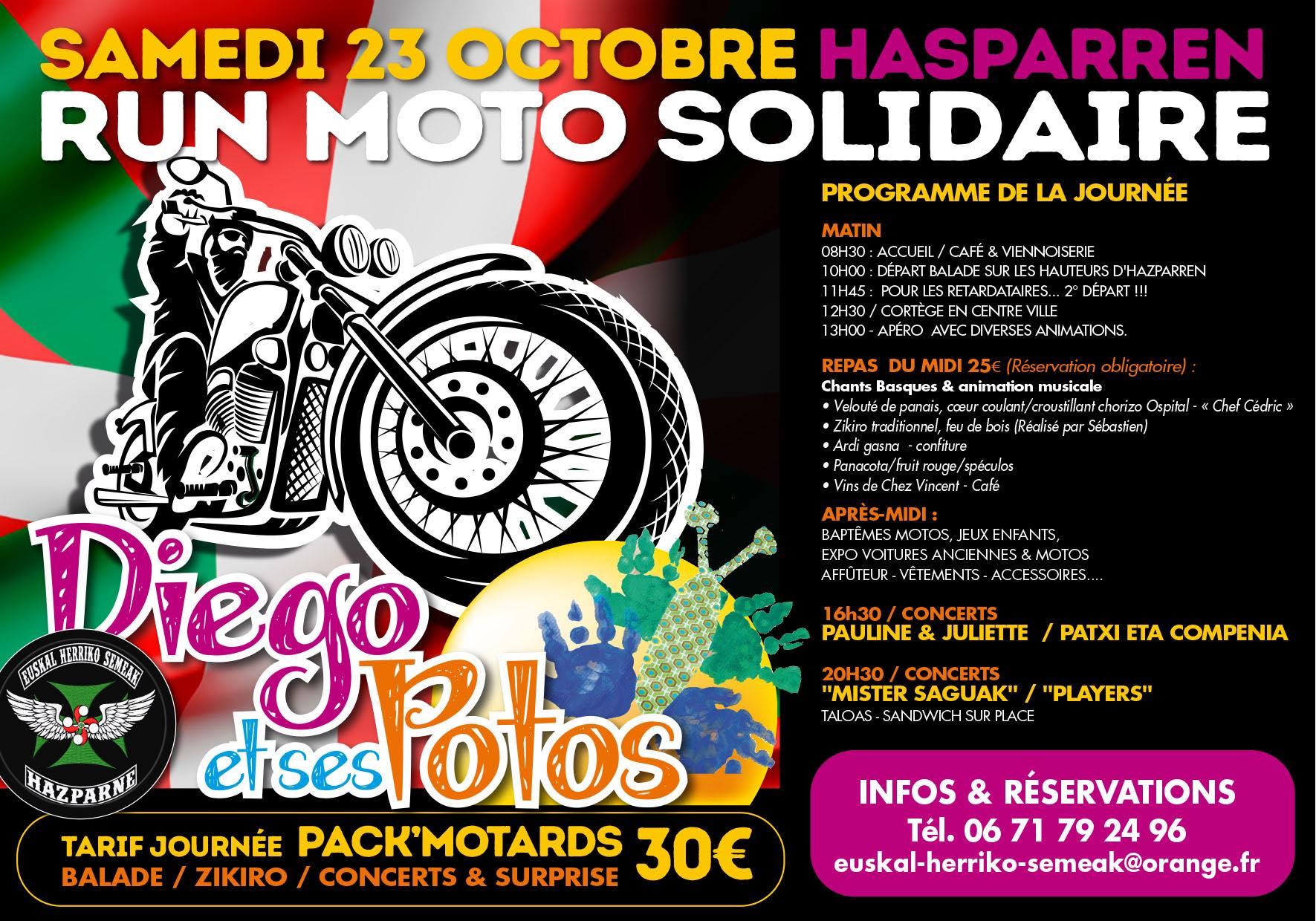 Run moto solidaire