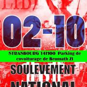 Soulevement national strasbourg